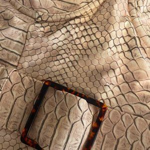 NEW WeWoreWhat Danielle Snakeskin One Piece Swim